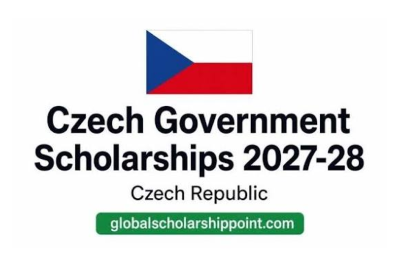 Czech Government Scholarships 2027/2028: Fully Funded Study Opportunities in Czechia for International Students
