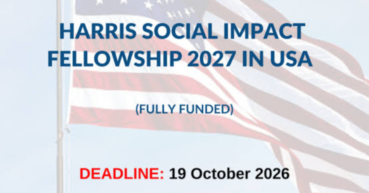 Harris Social Impact Fellowship 2027 in the USA