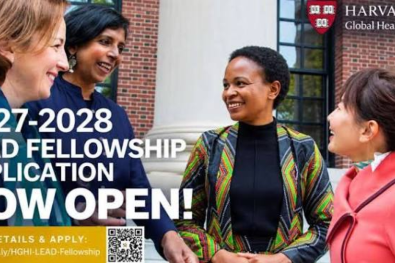 Harvard LEAD Fellowship 2027–2028 – Fully Funded Global Health Leadership Fellowship
