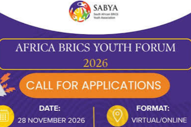 Africa BRICS Youth Forum 2026: Applications Now Open for African Youth Leaders