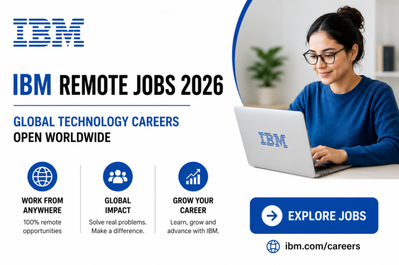IBM Remote Jobs 2026 – Global Technology Careers Open Worldwide