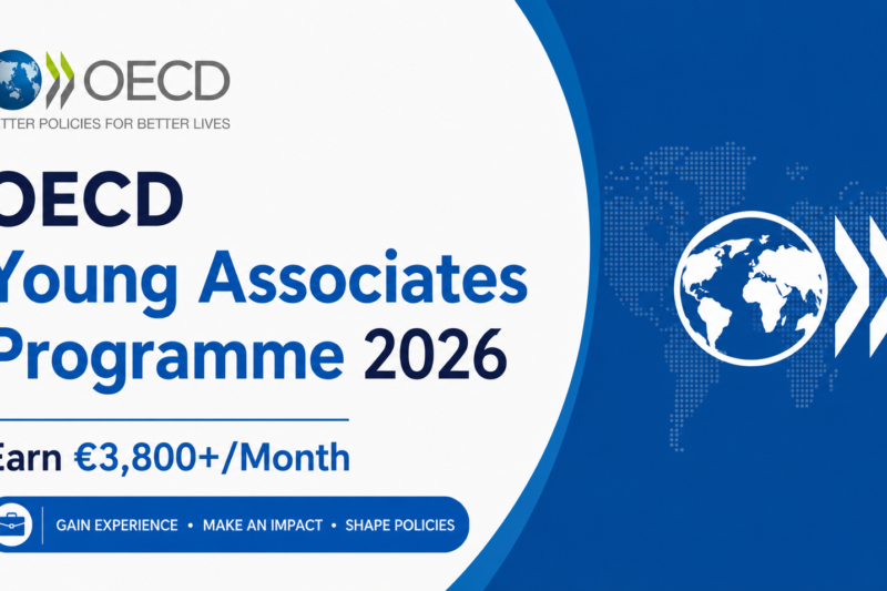 OECD Young Associates Programme 2026 — Earn €3,800+/Month