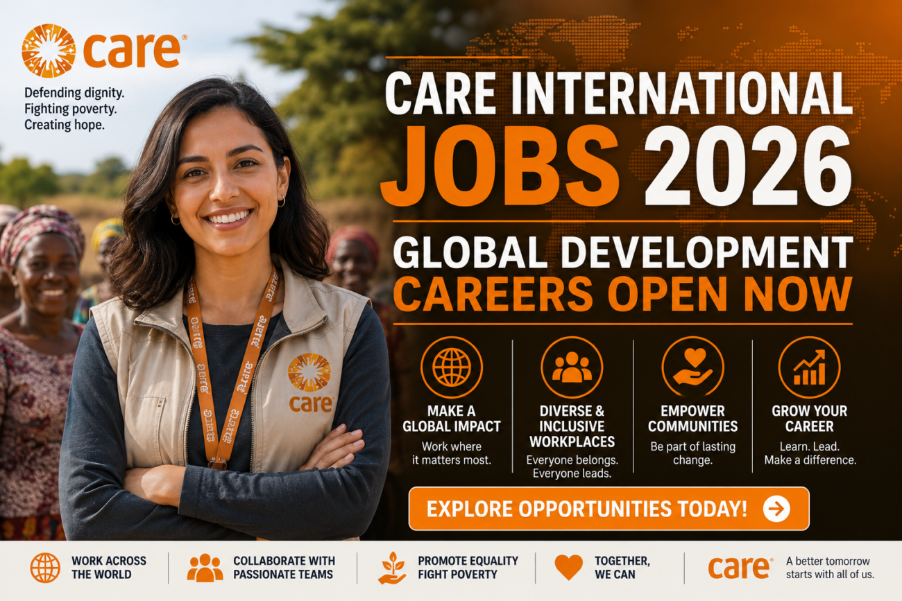 CARE International Jobs 2026 – Global Development Careers Open Now