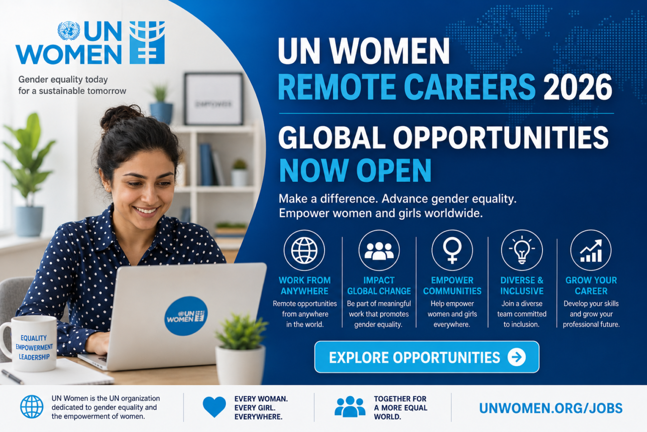 UN Women Remote Careers 2026 – Global Opportunities Now Open