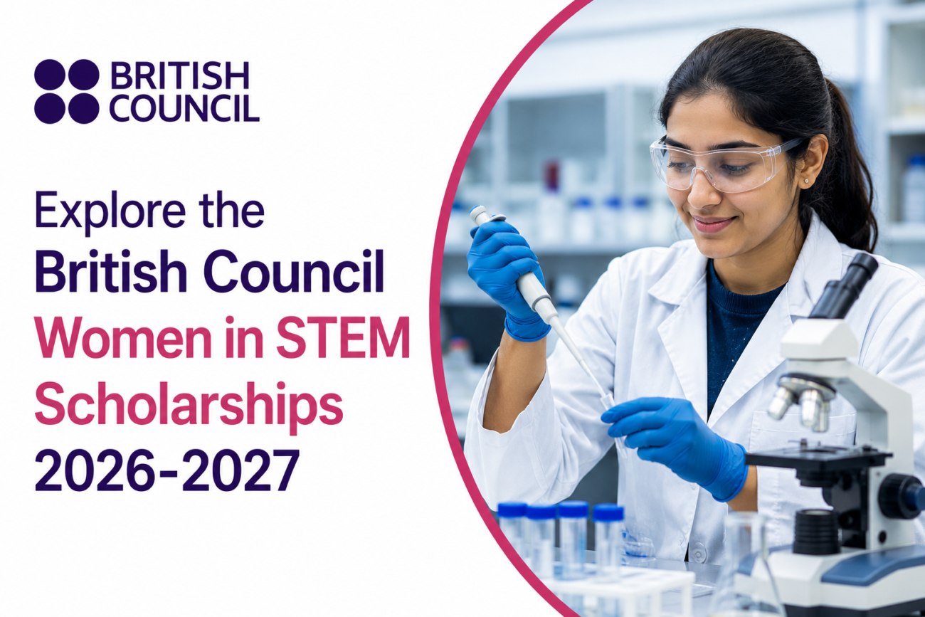 Explore the British Council Women in STEM Scholarships 2026-2027