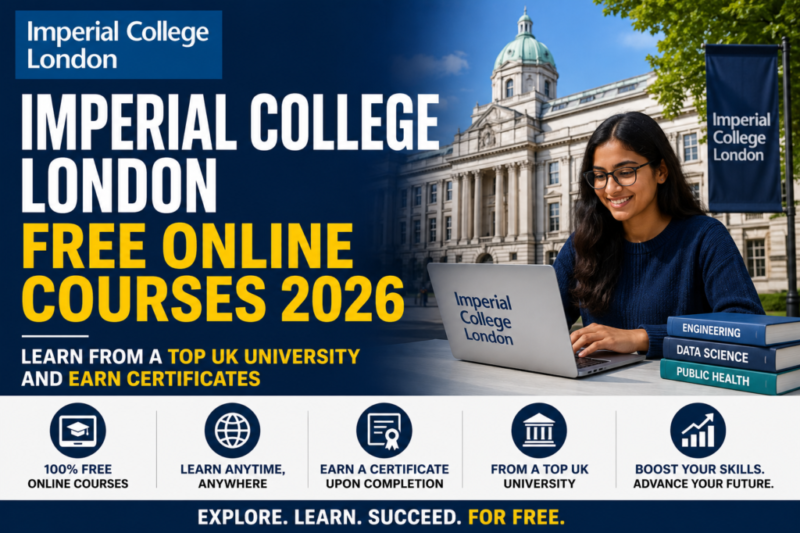 Imperial College London Free Online Courses 2026 | Learn From a Top UK University and Earn Certificates