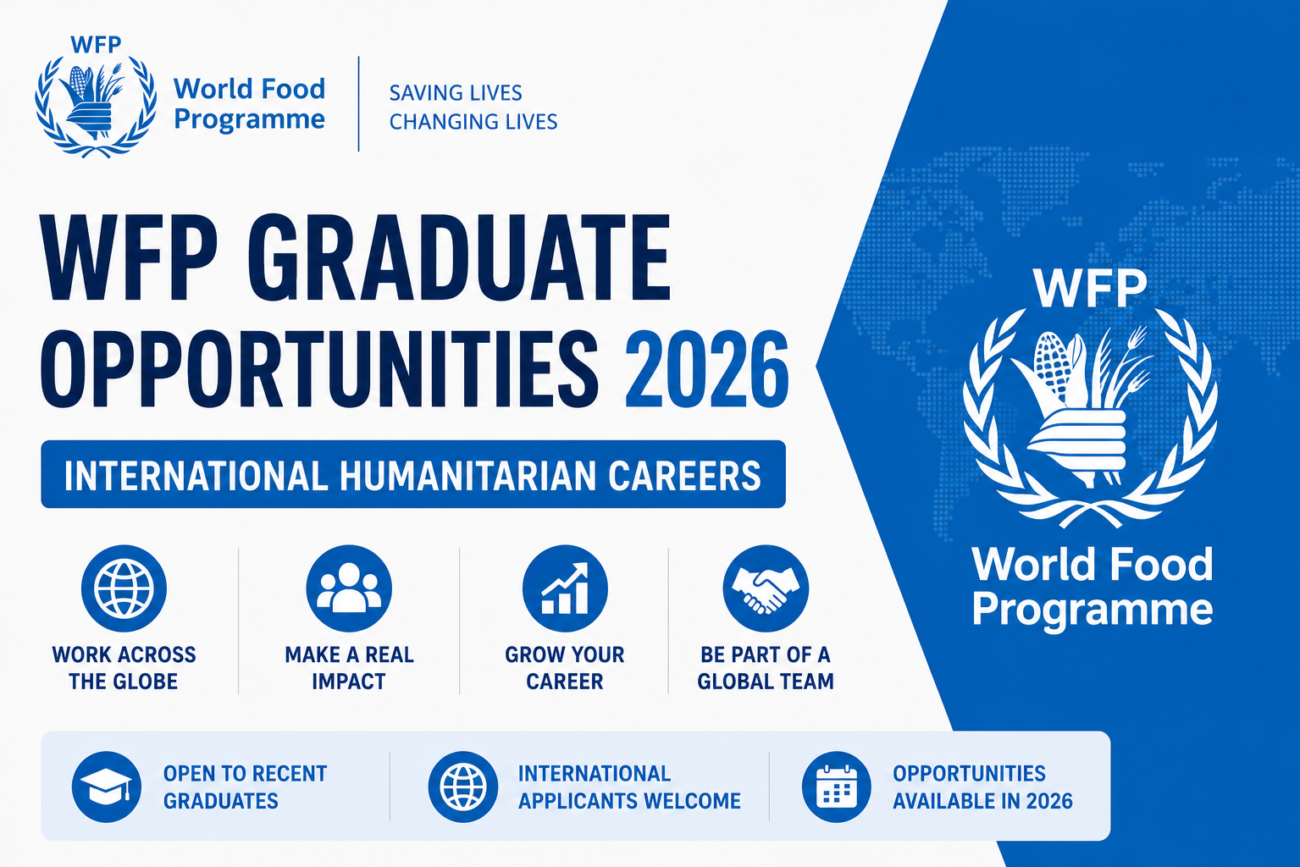 WFP Graduate Opportunities 2026 — International Humanitarian Careers