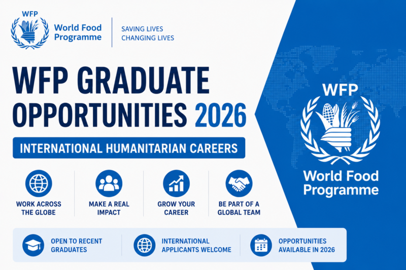 WFP Graduate Opportunities 2026 — International Humanitarian Careers
