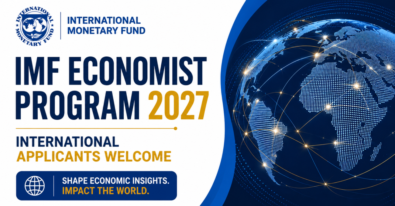 IMF Economist Program 2027 — International Applicants Welcome