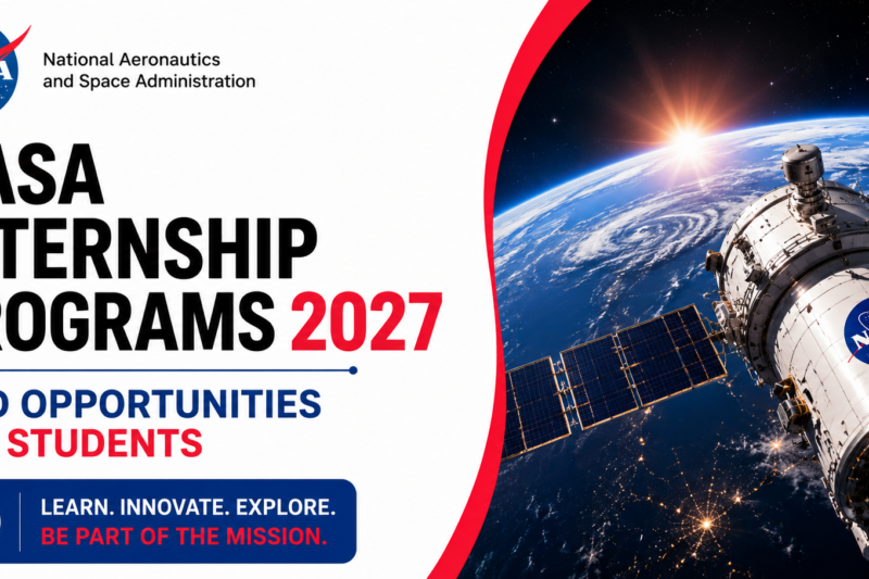 NASA Internship Programs 2027 — Paid Opportunities for Students