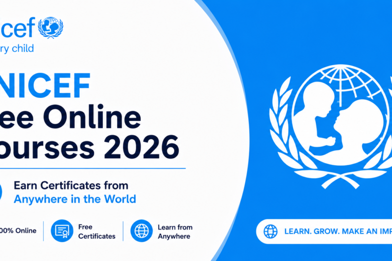 UNICEF Free Online Courses 2026: Earn Certificates from Anywhere in the World