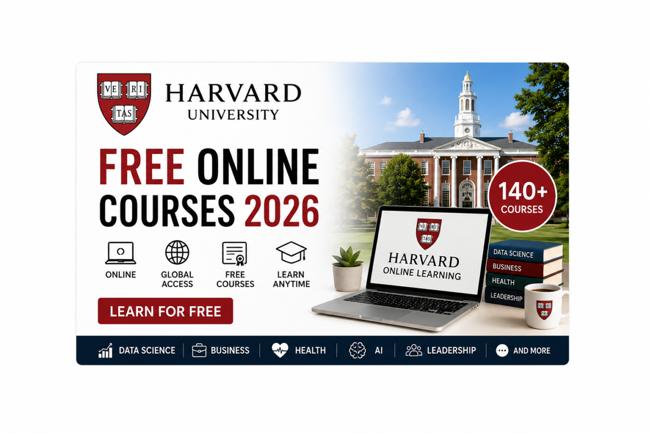Harvard Free Online Courses 2026