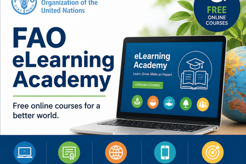 FAO eLearning Academy 2026: Free Online Courses with Certificates for Global Learners