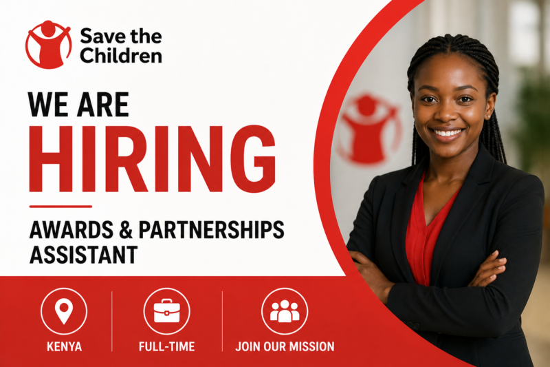 Save the Children Awards & Partnerships Assistant Job 2026