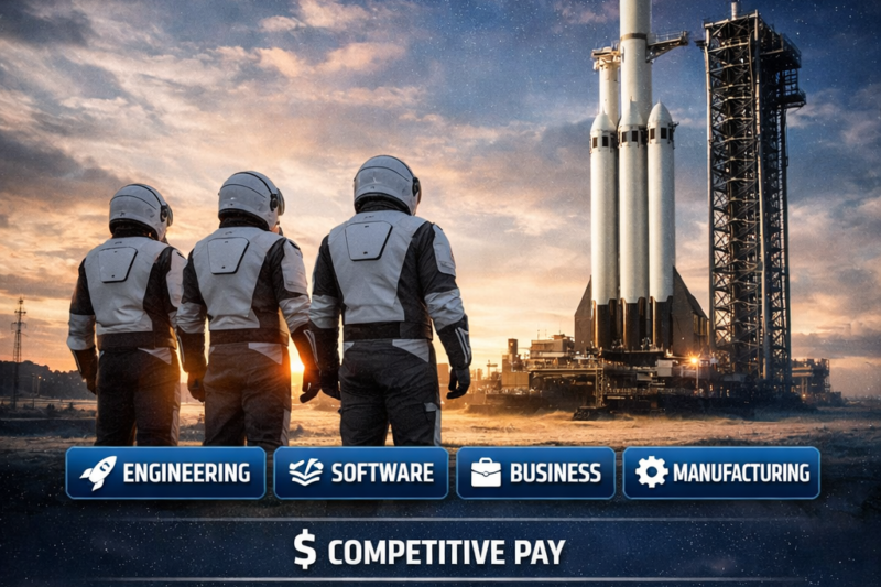 SpaceX Internship 2026: Paid Internship Opportunities for Students and Recent Graduates