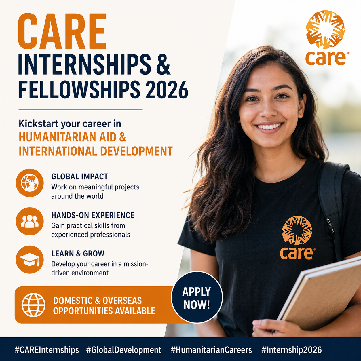 CARE Internships & Fellowships 2026