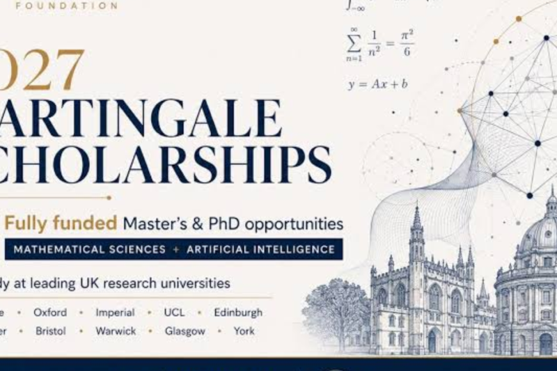 2027 Martingale Scholarships Are Open: Postgraduate Funding for Master’s and PhD Study in the UK