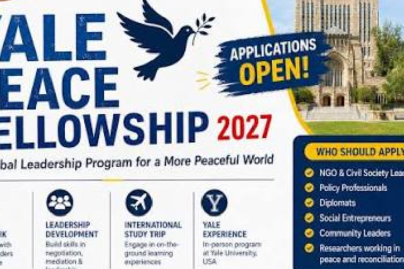 Yale Peace Fellowship 2027