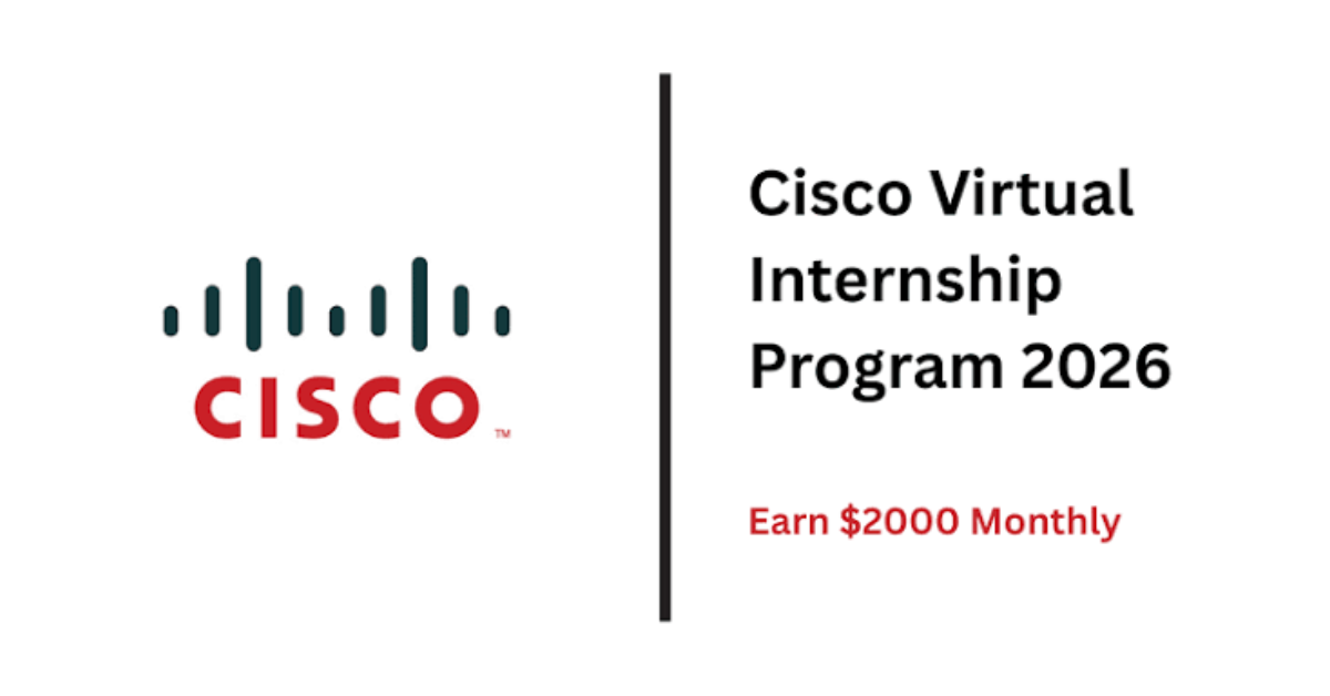 Cisco Virtual Internship 2026