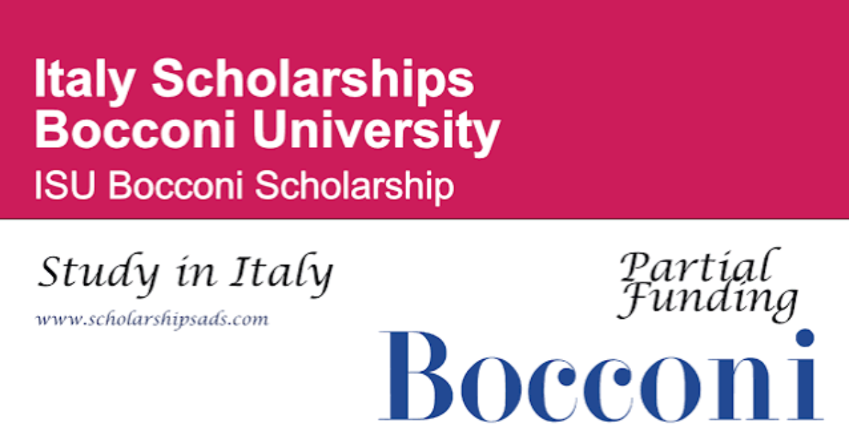 ISU Bocconi Scholarship 2026–27