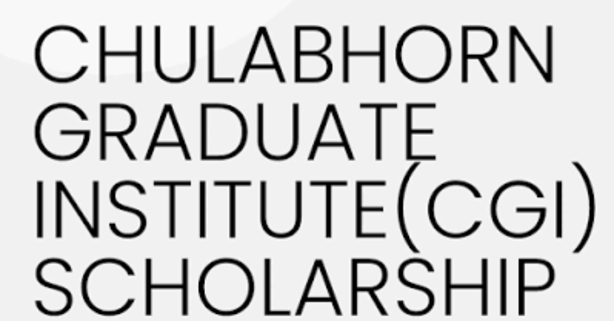Thailand’s Fully Funded CGI Scholarship 2027