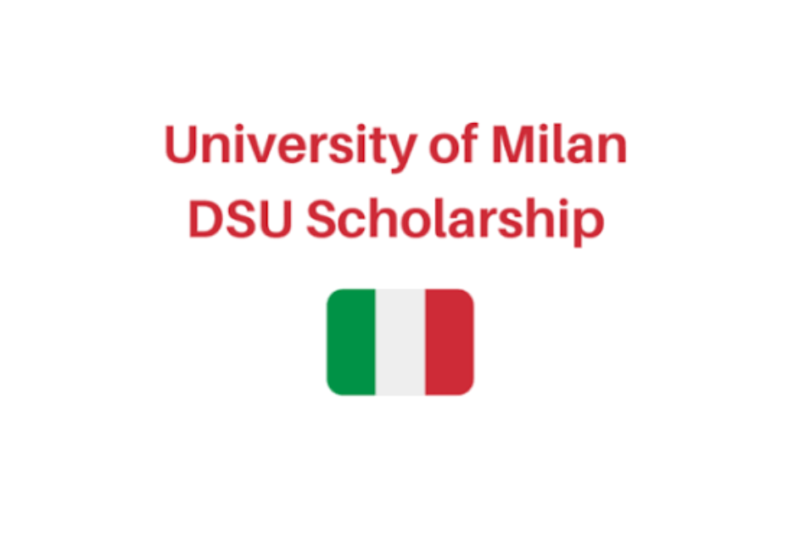 Milan DSU Scholarship 2026 in Italy