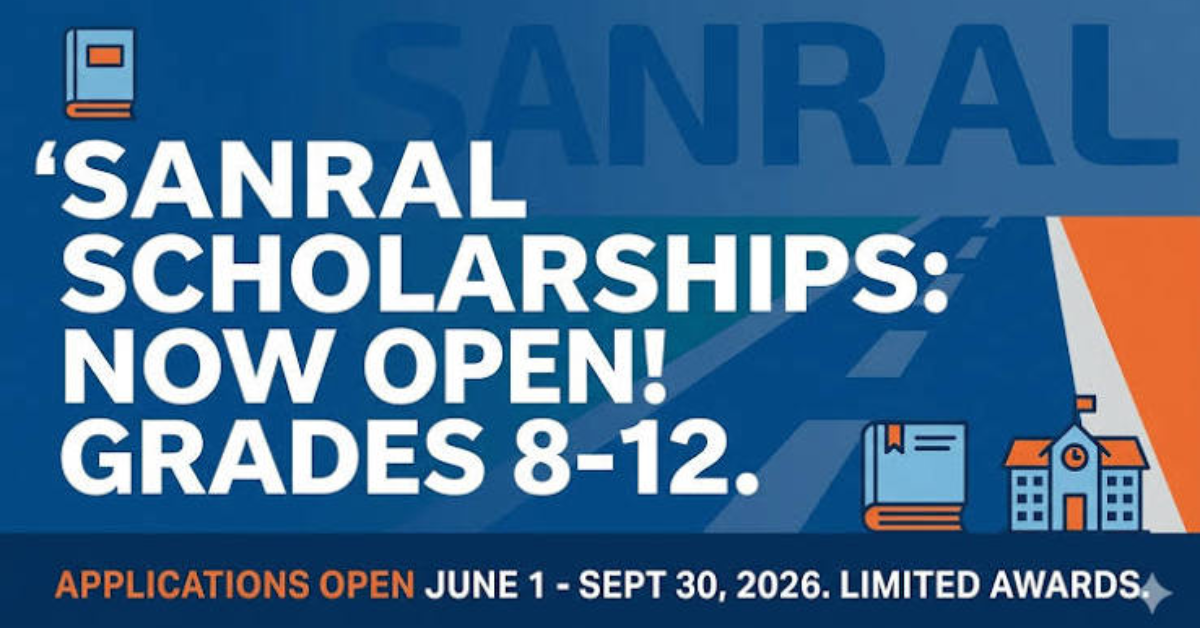 SANRAL Scholarship Programme 2027
