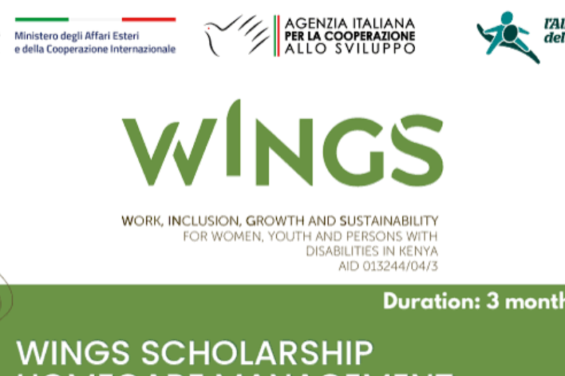 WINGS Homecare Management Scholarship 2026 for Women in Kenya
