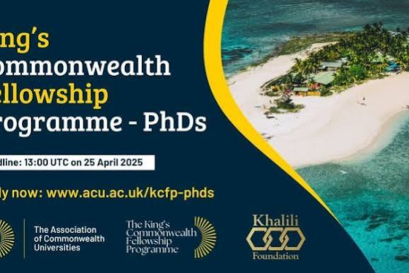 King’s Commonwealth Fellowship Programme Undergraduate Fellowships 2027