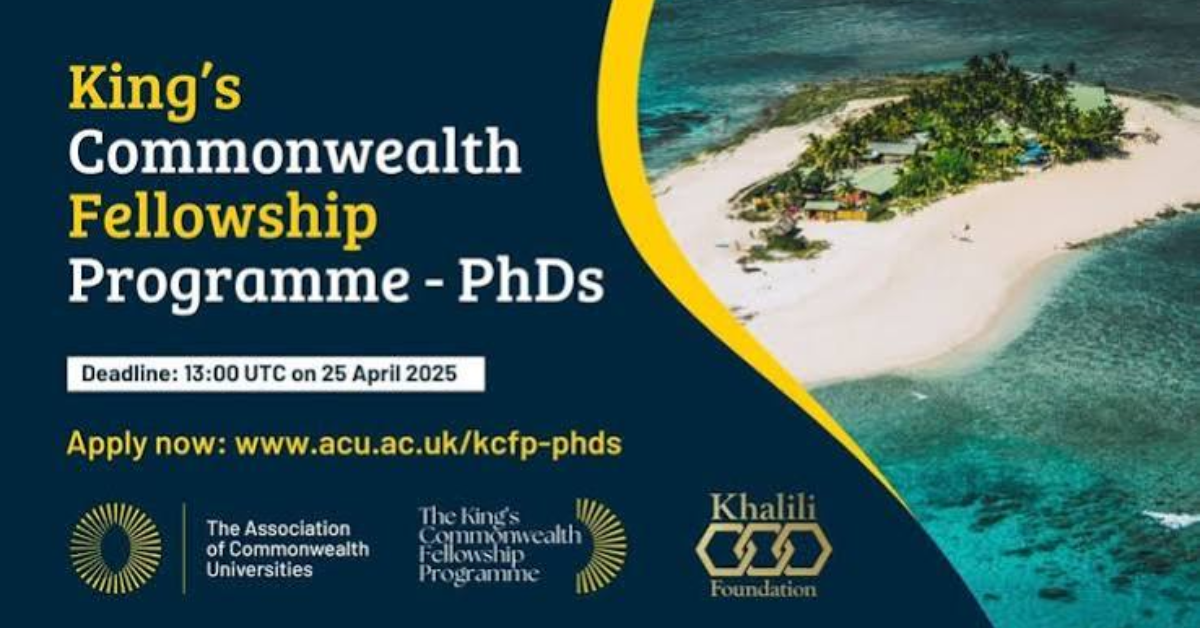 King’s Commonwealth Fellowship Programme Undergraduate Fellowships 2027