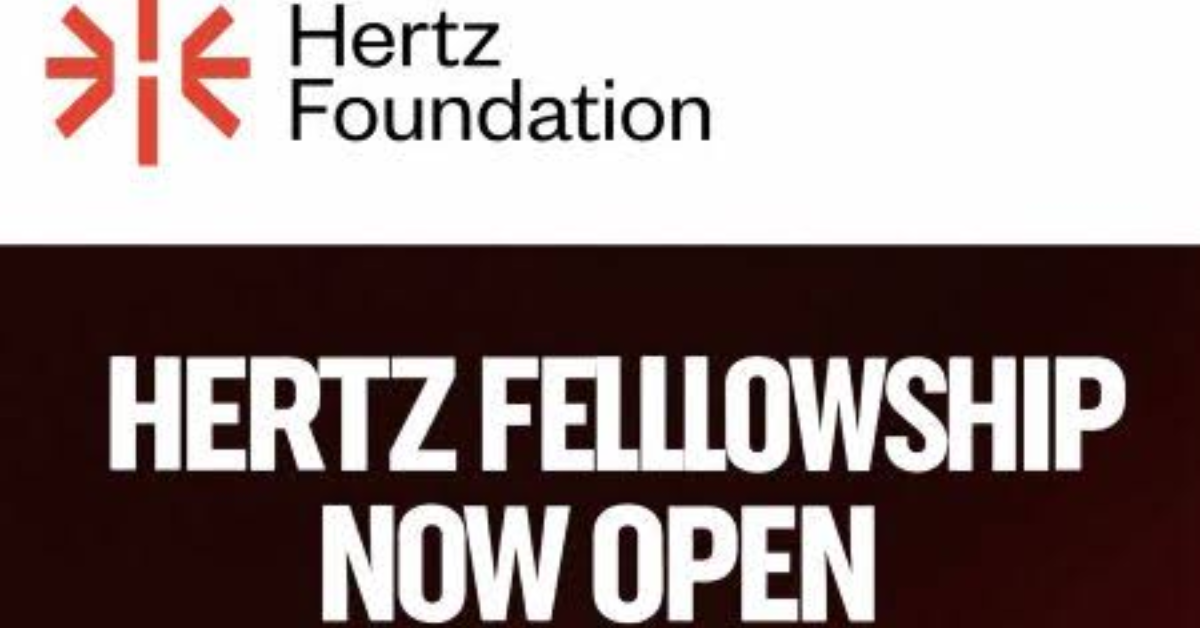 Hertz Fellowship 2027