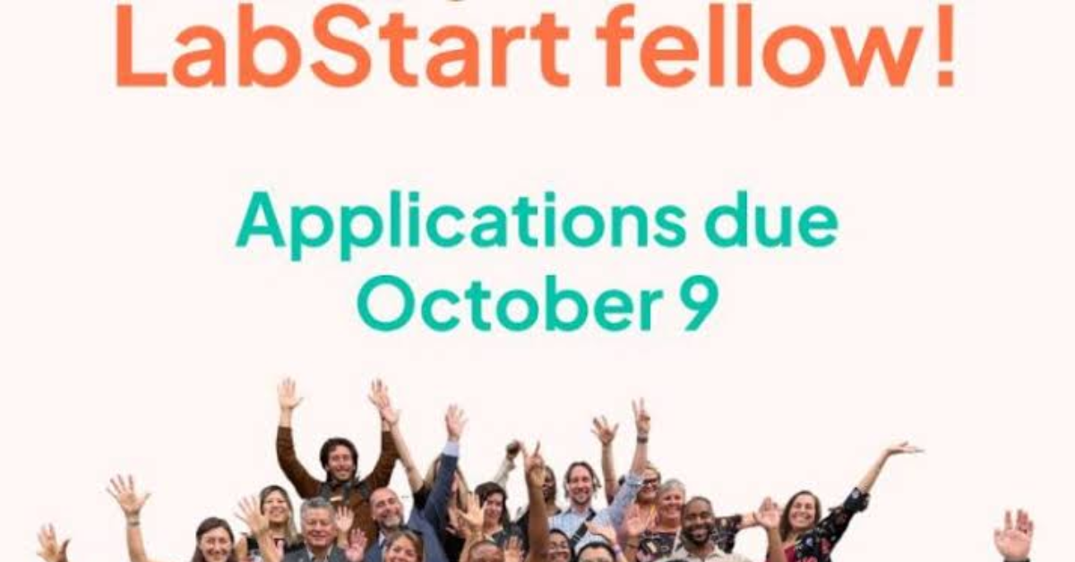 Apply for the LabStart Fellowship 2027