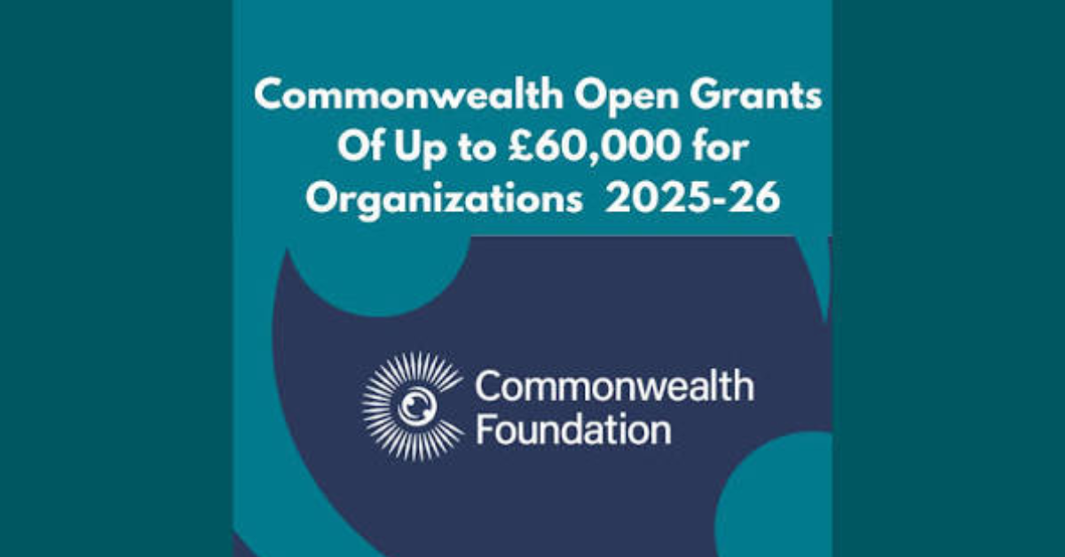 Commonwealth Foundation Open Grants Call 2026–2027