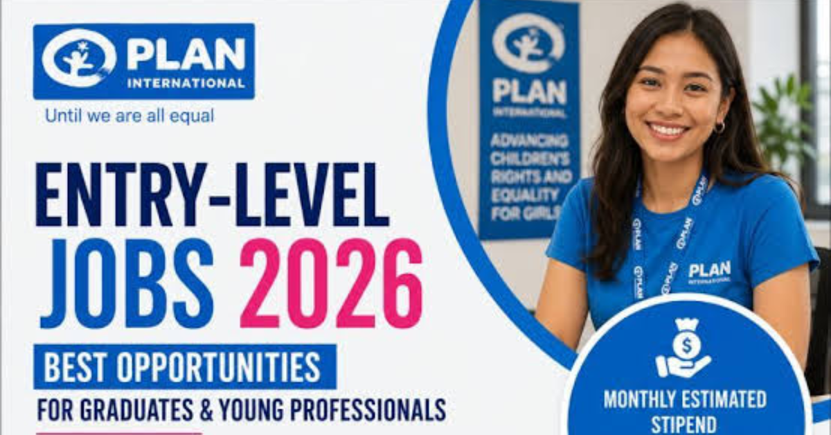 Plan International Entry-Level Jobs 2026