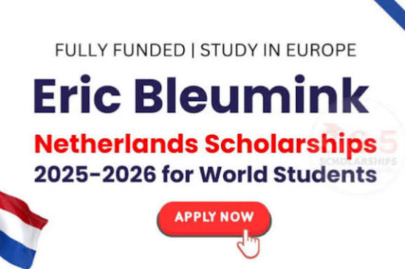 Eric Bleumink Scholarship in the Netherlands 2027