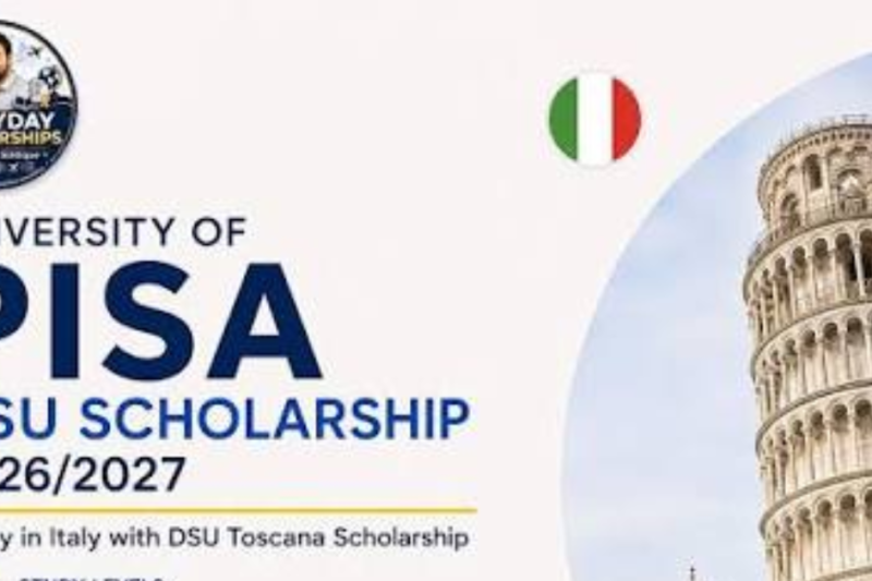 University of Pisa DSU Scholarship 2026/2027
