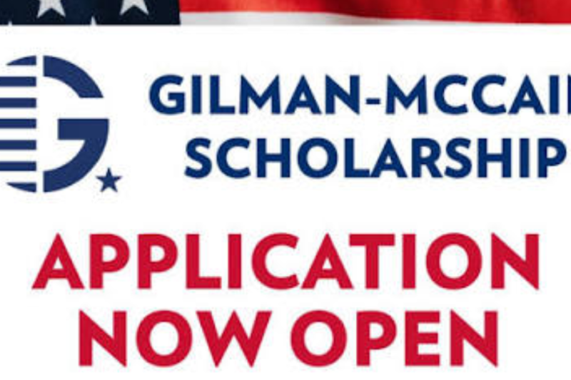 Gilman-McCain Scholarship 2026-27