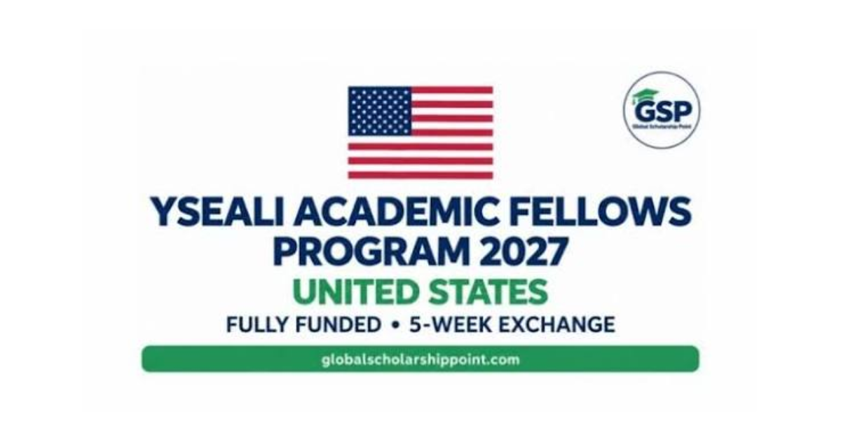 YSEALI Academic Fellows Program 2027 in the USA