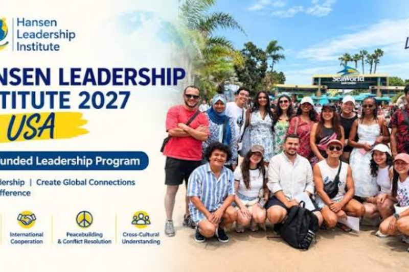 Hansen Leadership Institute 2027: Fully Funded Leadership and International Cooperation Fellowship