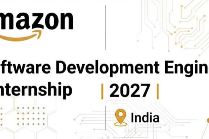Amazon Programmer Analyst Intern 2027 in India: Software Engineering Internship