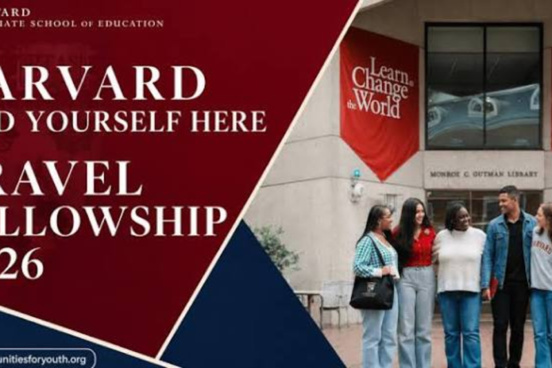 Harvard Find Yourself Here Travel Fellowship 2026