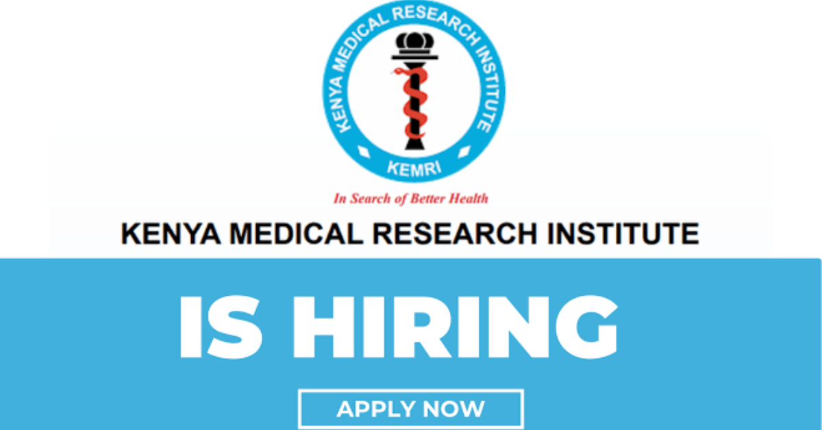 Apply for the Kenya Medical Research Institute (KEMRI) Administrative Internships 2026