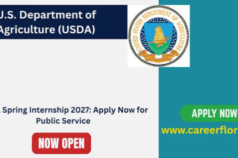 USDA Internship Program 2027 in the USA