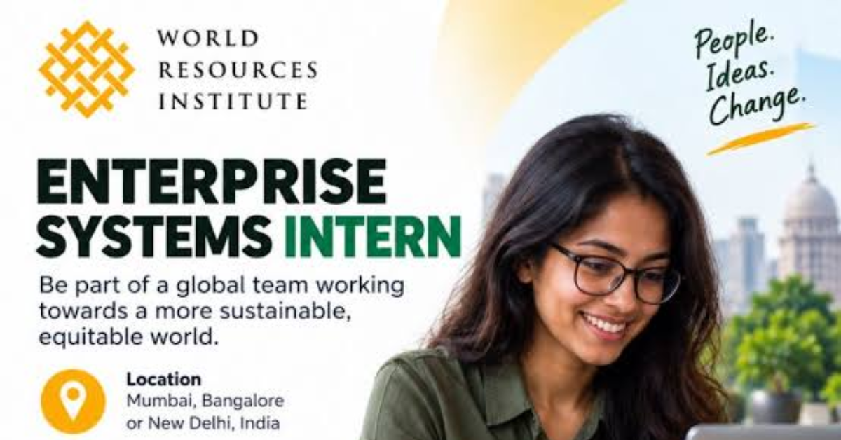 WRI Enterprise Systems Intern 2026