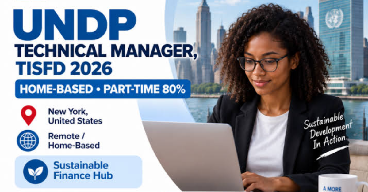 UNDP Technical Manager, TISFD 2026