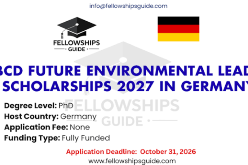 ABCD Future Environmental Leaders Scholarships 2026