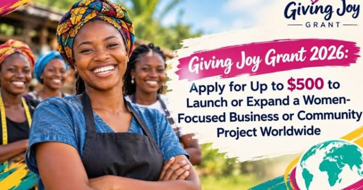 Giving Joy Grants for Women Around the World