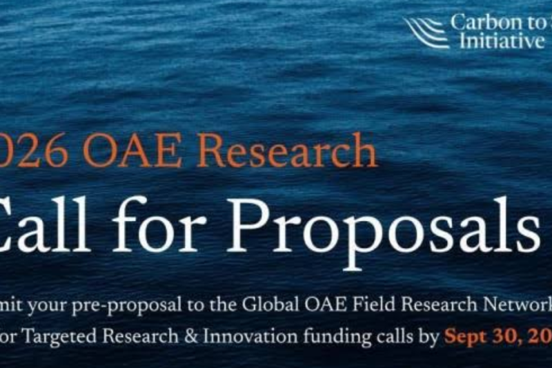 Carbon to Sea OAE Research Grants 2026: Up to $6 Million Available for Ocean Alkalinity Enhancement Research