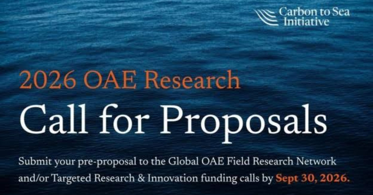 Carbon to Sea OAE Research Grants 2026
