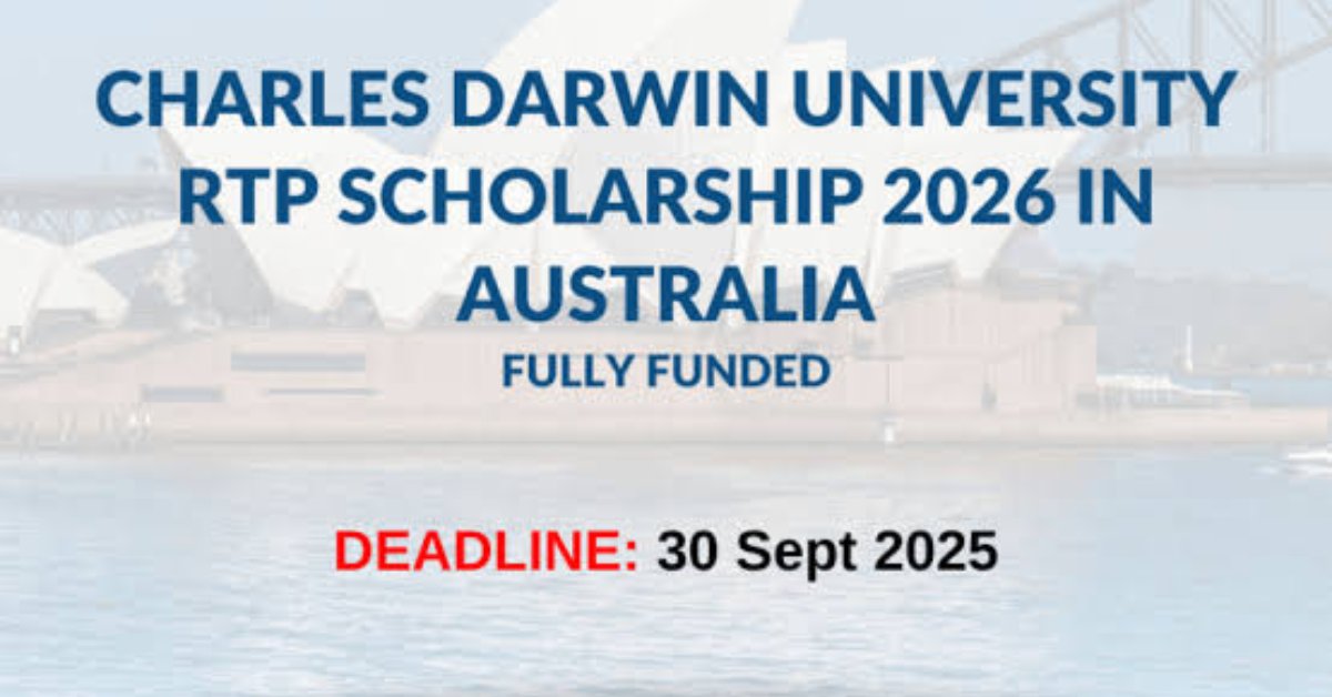 Charles Darwin RTP Scholarship 2026/27
